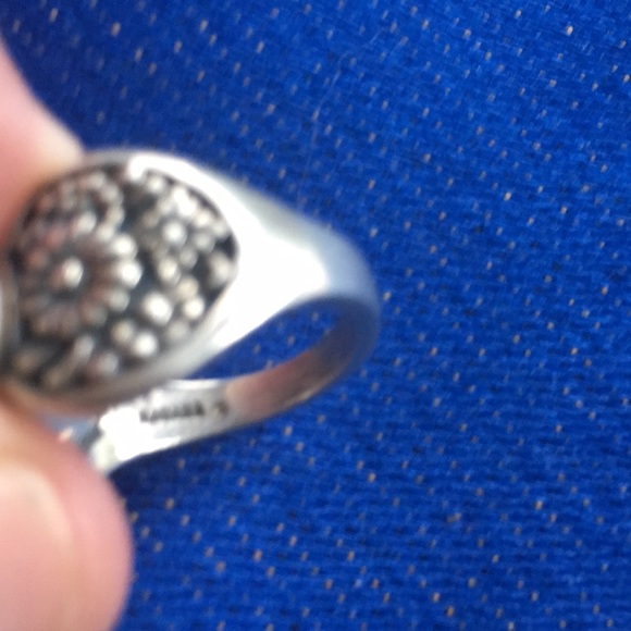 925 Silver Designer 🌺 Kabana Sterling Pearl size 6 Perfect - Picture 7 of 8